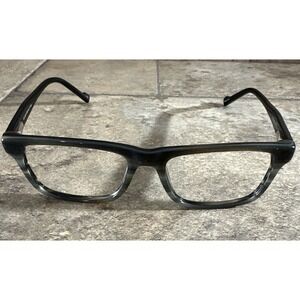 Alberto Romani AR8001 GRY Flex Eyeglasses Frames Black Grey 54-17-140-38mm G10